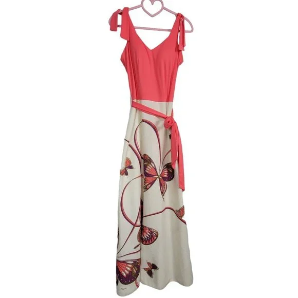 red gingham wrap dress Verity Maxi Dress